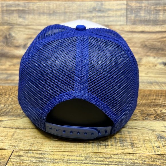 Seattle Mariners Mens Trucker Hat Blue Snapback 1977 Original Logo Baseball Cap - Picture 5 of 8